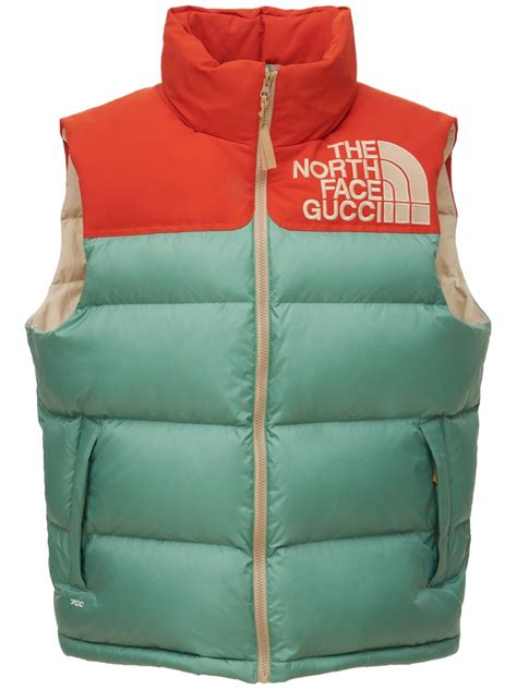 the north face gucci vest green|north face gucci t shirt.